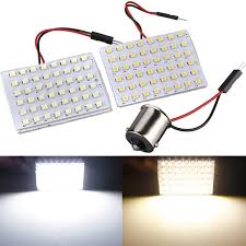 Dc12v Car Lights Double Pointed T10 1210 48smd Lighting License Plate Lamp Led Automobile Lamp Room Light Car Light Car Room Lightlight T10 Aliexpress