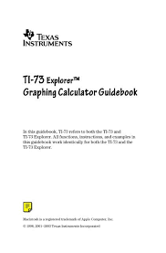 Graphing Calculator Guidebook