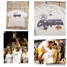 Wear a token of your support and pride in the lakers with this stylish tee. Adidas Adidas Nba Champions Los Angeles Lakers Kobe Bryant T Shirt Grailed