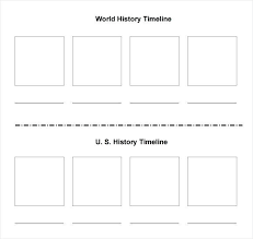Blank Timeline Template For Students Powerpoint 2007 Mediaschool Info