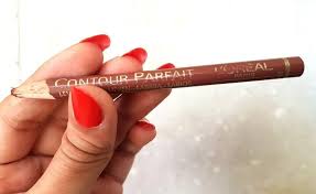 l oreal lip liner toffee review