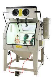 sand blasting cabinet 1200 litres incl