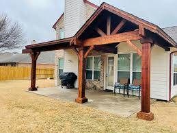 Attached Patio Covers Texas Backyard