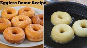 eggless donut recipe soft and fluffy