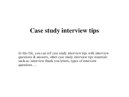 Case study interview questions SP ZOZ   ukowo