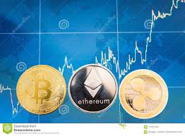 Business Bitcoin Ripple Xrp And Ethereum Coins Currency
