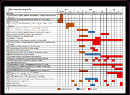 Gantt Chart Of Activity Plan For The Laboratory