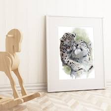 Buy Snow Leopard Gift Mom And Baby