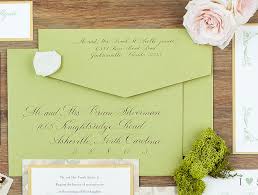 wedding invitation etiquette envelope