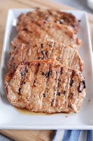 Put on skewers with veggies of choice, and turn. Grilled Pork Chops Tender And Delicious Mel S Kitchen Cafe