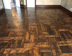 consider distressed hardwood flooring
