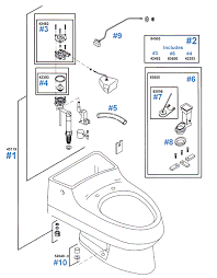 Kohler San Raphael Series Toilet Repair