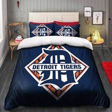 Logo Detroit Tigers Mlb 100 Bedding