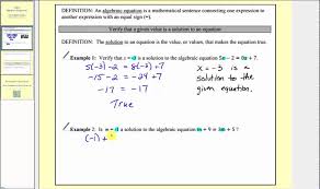introduction to algebraic equations l5