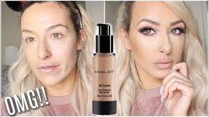 new inglot all covered foundation first