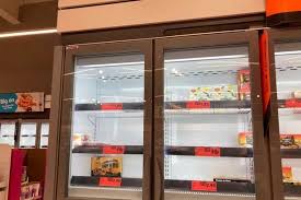 lidl apologises over empty freezers