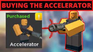 BUYING THE ACCELERATOR FOR 2500 GEMS IN ROBLOX TOWER DEFENSE SIMULATOR (TDS)  - YouTube