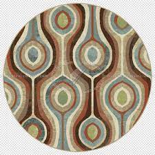 vine patterned round rug texture 20004
