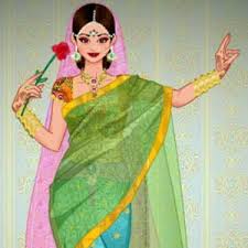 india dress up games