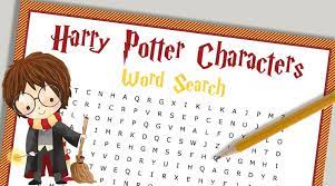 free printable harry potter characters