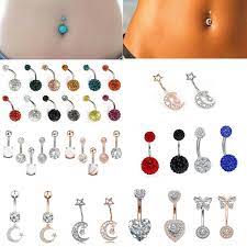 whole surgical steel navel belly