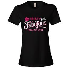 When it comes to choosing a gift for elderly women, the task can be daunting. Feisty And Fabulous Feisty And Fabulous Brand 60th Birthday Gifts For Women 1957 Tshirts For Women Funny Black Small Walmart Com Walmart Com