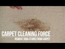 remove soda stain from carpet carpet