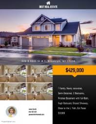 Customize 1 470 Real Estate Flyer Templates Postermywall