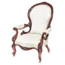 A stunning and extremely well made antique victorian armchair in mahogany. Victorian Armchairs 285 For Sale At 1stdibs