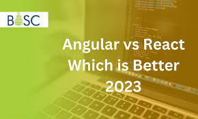 angular vs react in 2023