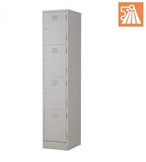 4 compartment steel locker l554b