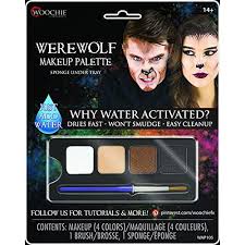 woochie zombie 4 color makeup palette