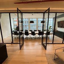 Interior Glass Partitions In The Office