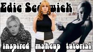 e sedgwick inspired makeup tutorial