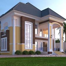 Nigerian House Plans Duplex House