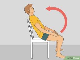 4 ways to do an abs workout in a chair