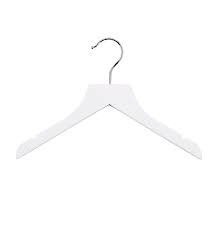 kid s white wood shirt hangers the