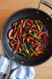 super saucy korean beef stir fry with