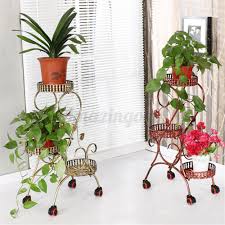 3 Tier Metal Flower Stand Pot Plant