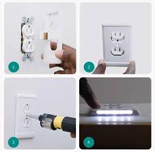 Led Light Electrical Wall Plate