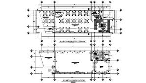 Restaurant Floor Plan Building Autocad