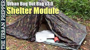 shelter module urban bug out bag