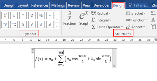 Write Math Equation In Microsoft Word