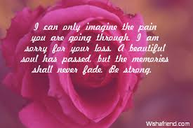 only imagine the pain sympathy card