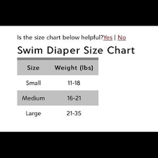 Swim Diaper Honest Company Size Large