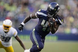 former seahawk rb alex collins 28