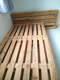 wood pallet bed frame 232cm l x 110cm