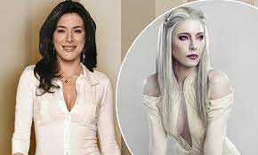 I'm much prettier as an alien: Ex-Hustle star Jaime Murray on what it's  like playing an extraterrestrial seductress - while slathered in white  paint | Daily Mail Online