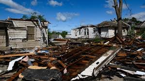 A tornado is a violently rotating column of air that is in contact with both the surface of the earth and a cumulonimbus cloud or, in rare cases, the base of a cumulus cloud. At Least 9 Dead After Tornadoes Batter South Carolina