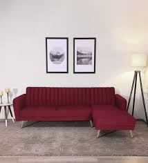 fidel velvet lhs sectional sofa 3